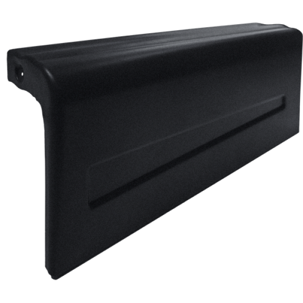 gevelpan venetie rechts ral 9005