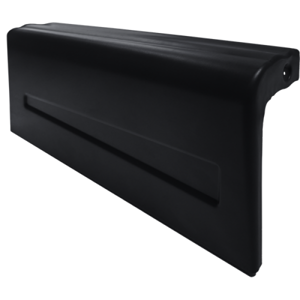 gevelpan 9005 X-matt Rechts