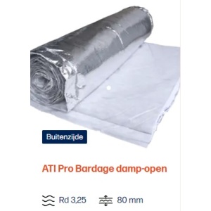 rol isolatiefolie ATI pro bardage damp open