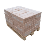 hele pallet met 48 pakken ruf briketten
