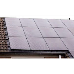 zonnepanelen met vogelwering