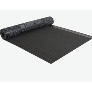 PARAGUM APP Bitumen Toplaag Gemineraliseerd 470K24, zwarte dakrol met een dikte van 4,3 mm en een lengte van 5 meter